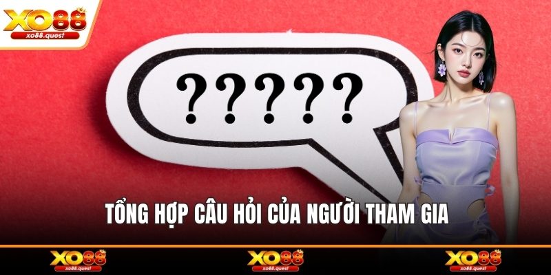 Tổng hợp câu hỏi của người tham gia